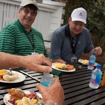 Breakfast from the Fairway Buffet on Magnolia Deck